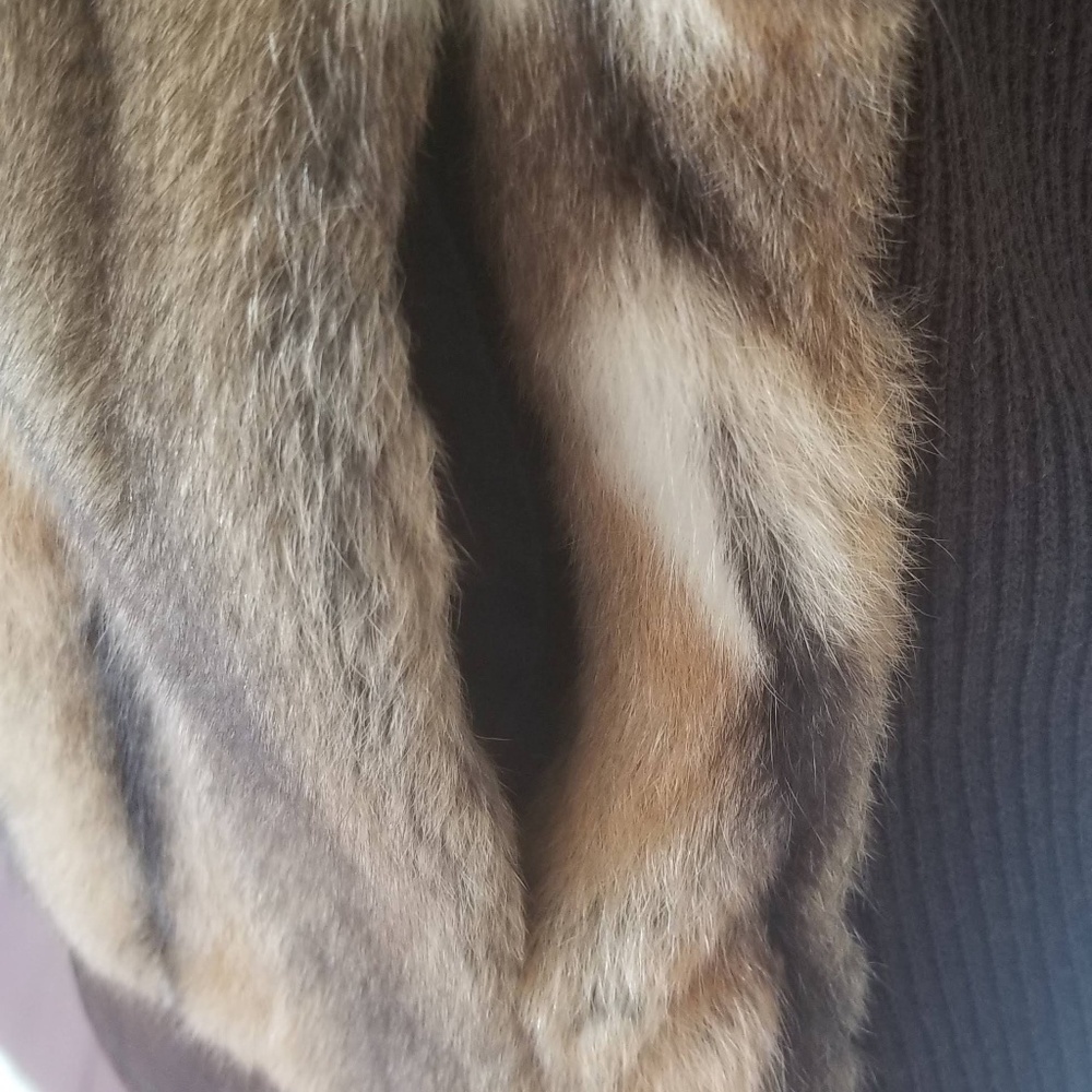 jacket-wool,leather,fur - Picture 3 of 6